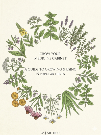 Grow Your Medicine Cabinet (Volume 1) 15 Herb Growing Guide