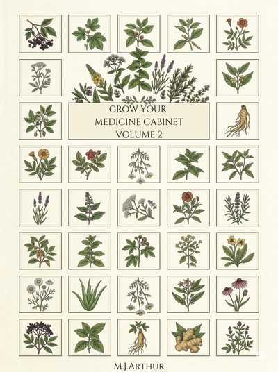 Grow Your Medicine Cabinet (Volume 2) — 40 Herb Growing Guide